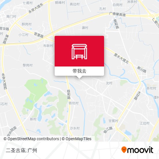 二圣古庙地图