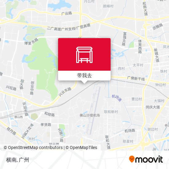 横南地图