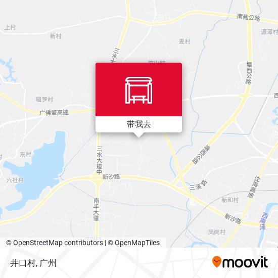 井口村地图