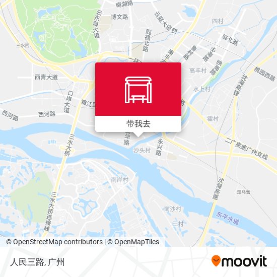人民三路地图