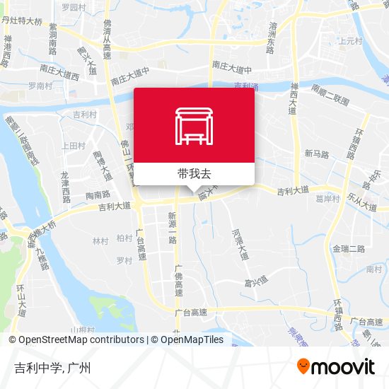 吉利中学地图