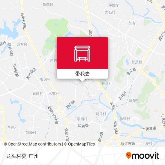 龙头村委地图