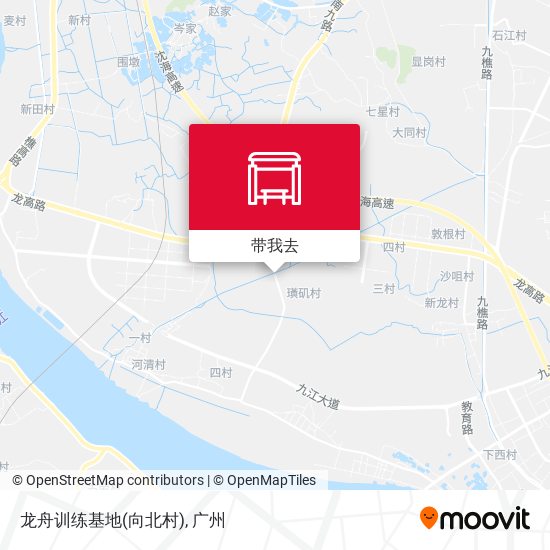 龙舟训练基地(向北村)地图