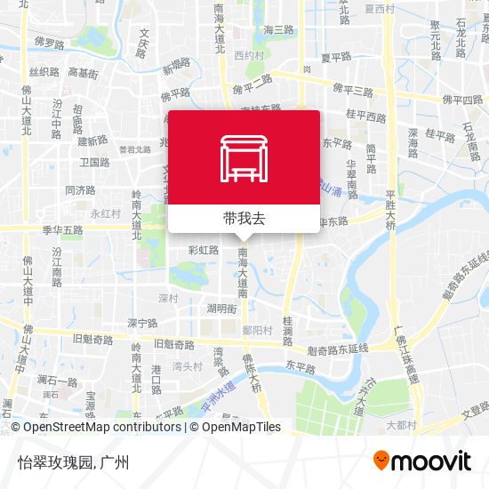 怡翠玫瑰园地图