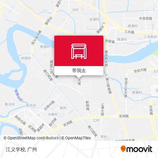 江义学校地图