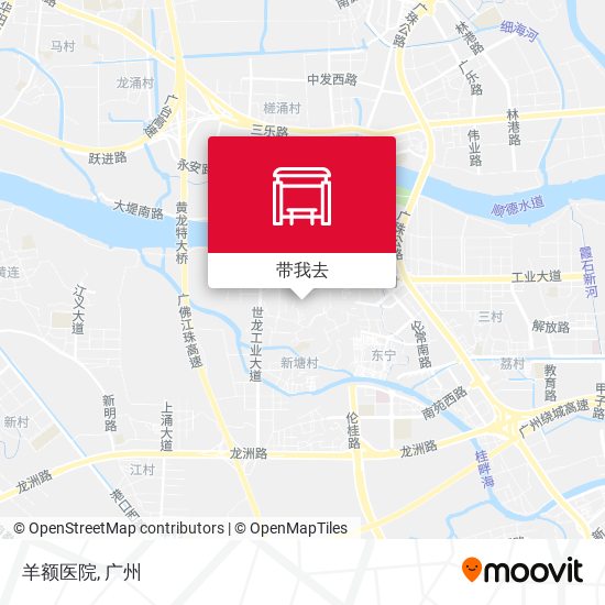 羊额医院地图