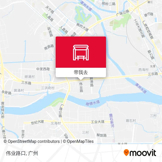 伟业路口地图