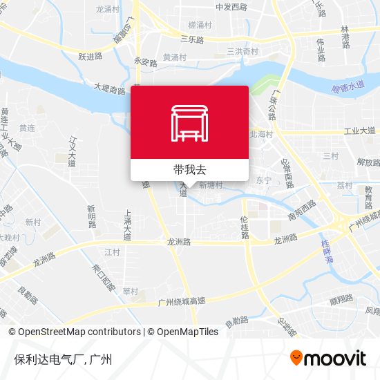 保利达电气厂地图