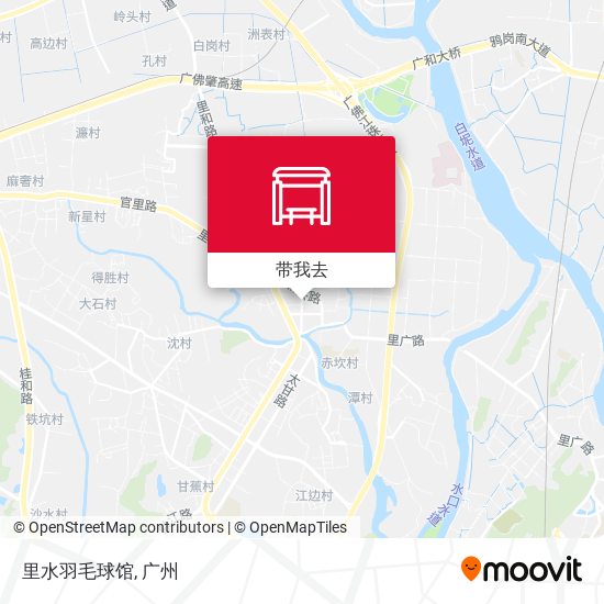 里水羽毛球馆地图