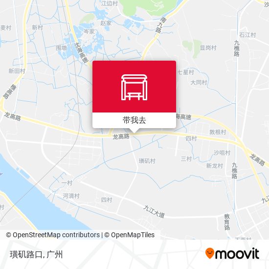 璜矶路口地图