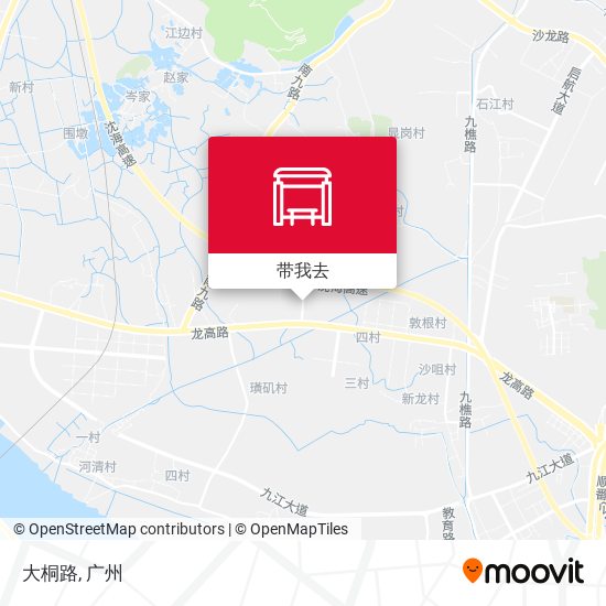 大桐路地图