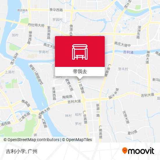 吉利小学地图