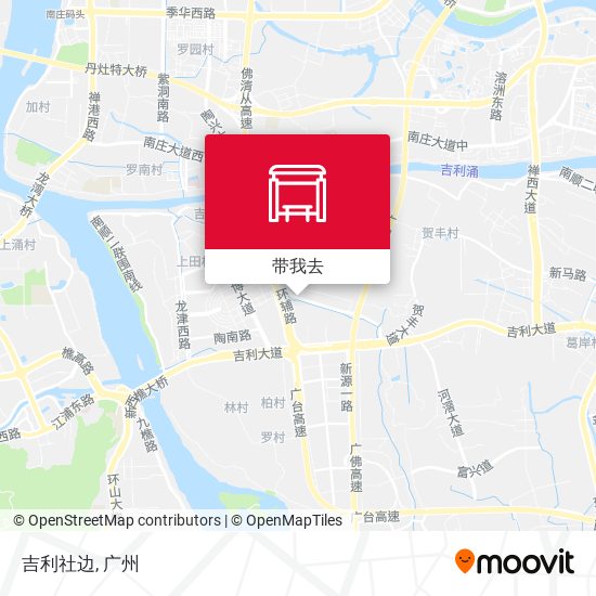 吉利社边地图