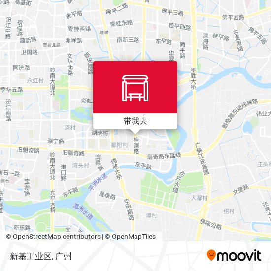 新基工业区地图