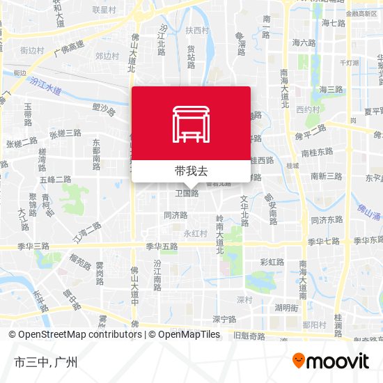 市三中地图