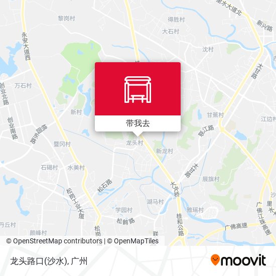 龙头路口(沙水)地图
