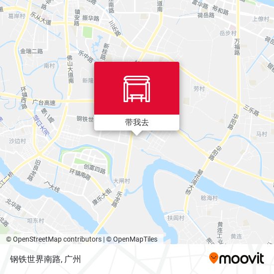 钢铁世界南路地图