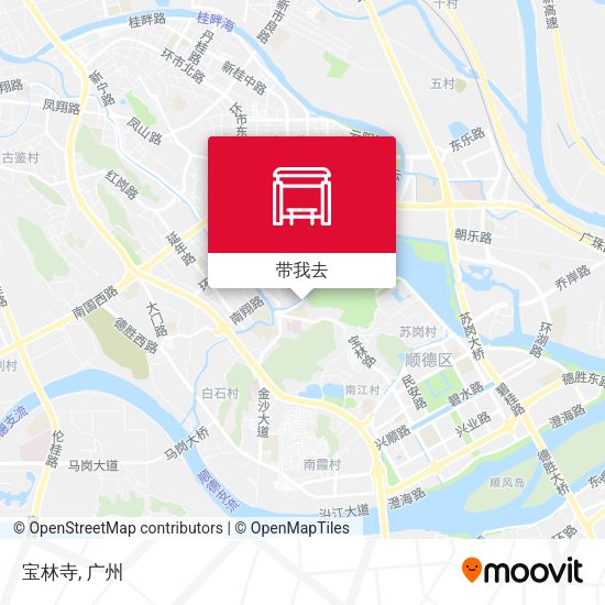 宝林寺地图