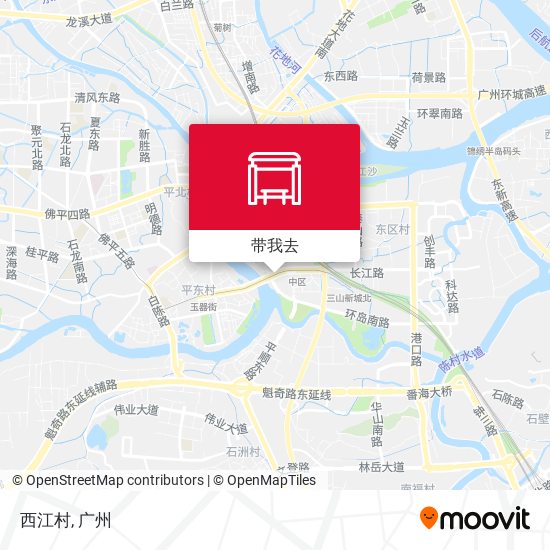 西江村地图