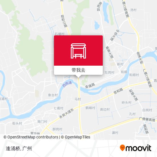 逢涌桥地图