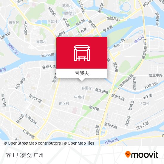 容里居委会地图