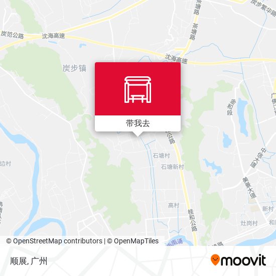 顺展地图