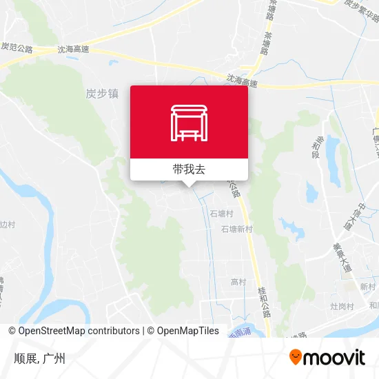 顺展地图