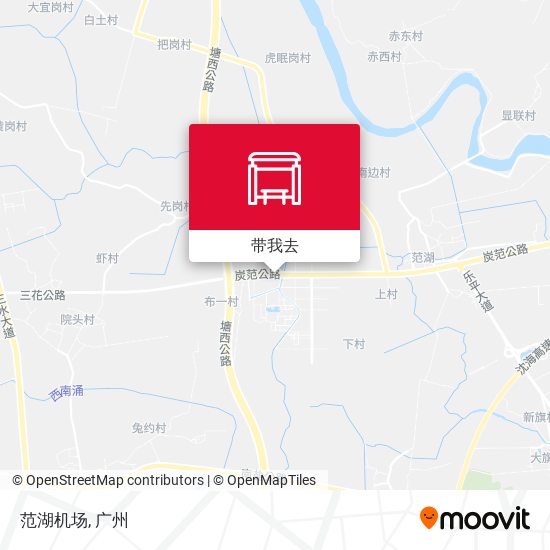 范湖机场地图