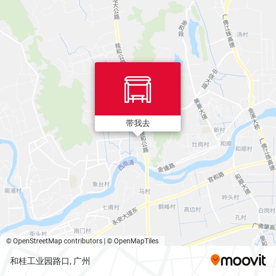 和桂工业园路口地图
