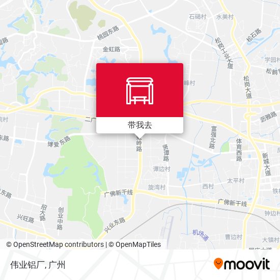伟业铝厂地图