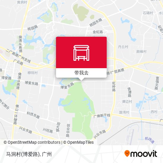 马洞村(博爱路)地图