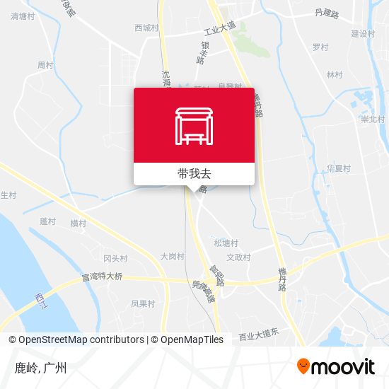 鹿岭地图