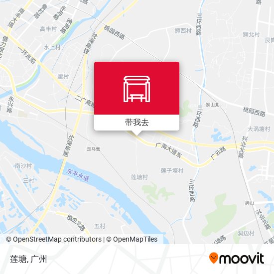 莲塘地图