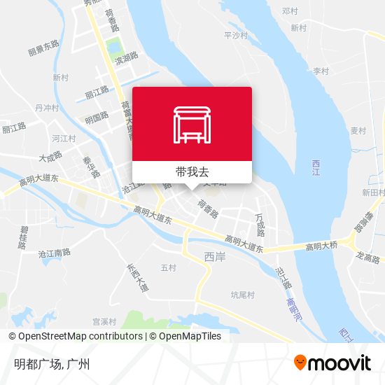 明都广场地图