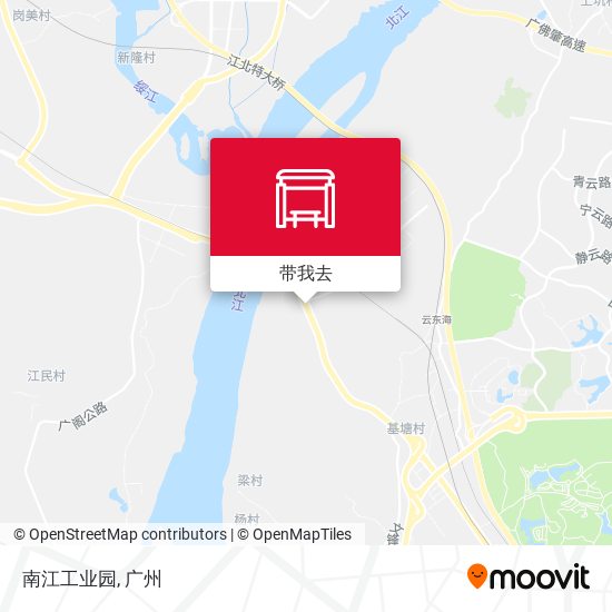南江工业园地图