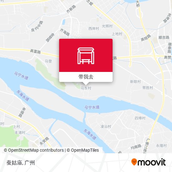 蚕姑庙地图