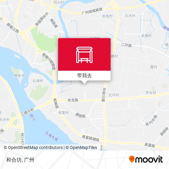 和合坊地图