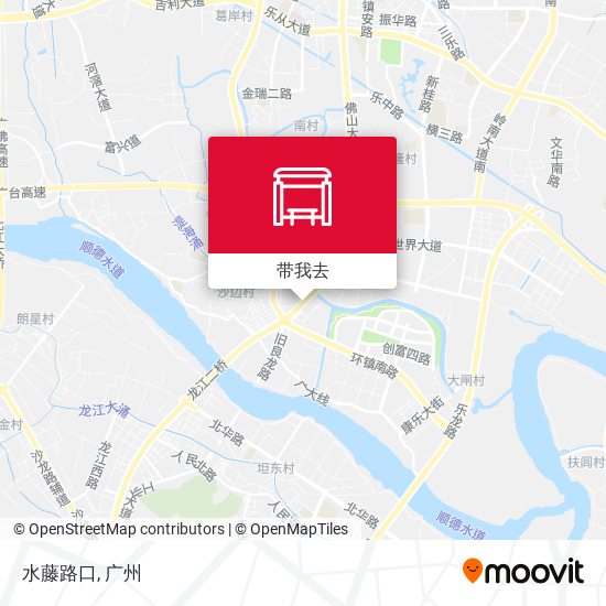 水藤路口地图