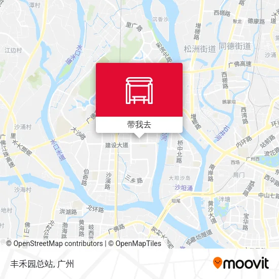 丰禾园总站地图