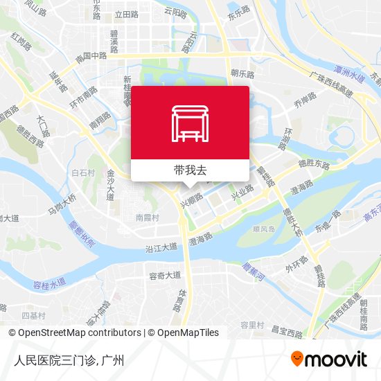 人民医院三门诊地图