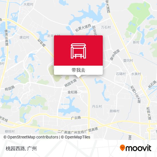桃园西路地图