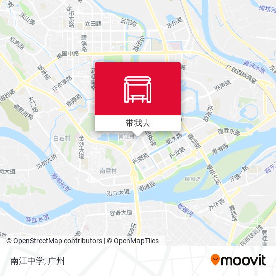 南江中学地图