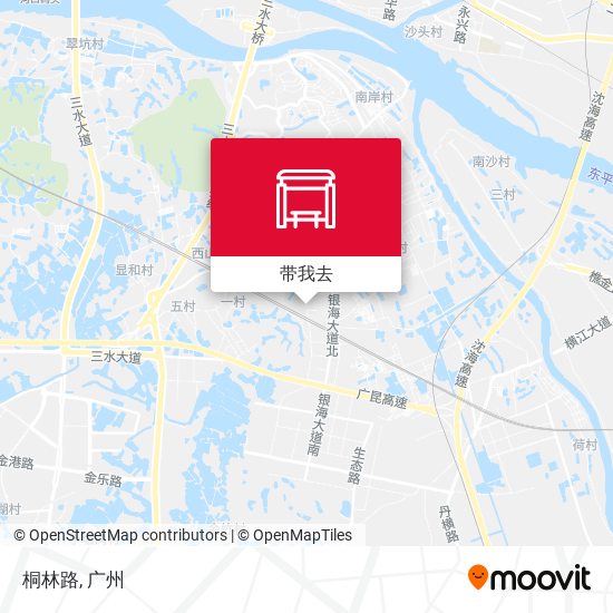 桐林路地图