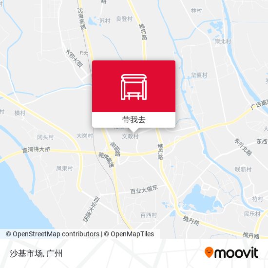 沙基市场地图
