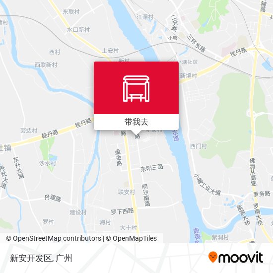 新安开发区地图