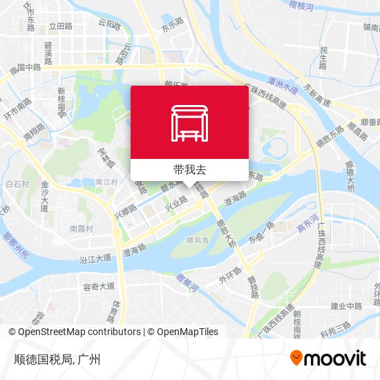 顺德国税局地图