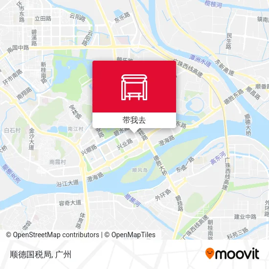 顺德国税局地图