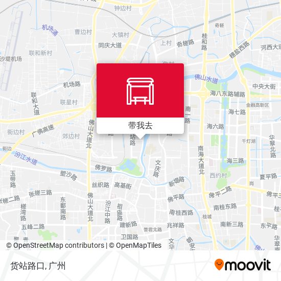 货站路口地图