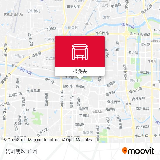 河畔明珠地图