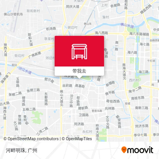 河畔明珠地图